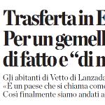 Gemellaggio - Vetto (RE) - Vetto (SO) di Lanzada